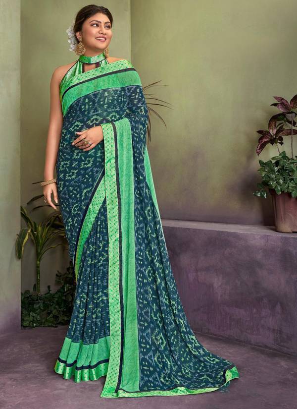 Mintorsi Latest Weightless Georgette Casual Designer Printed Saree Collection 20701-20708